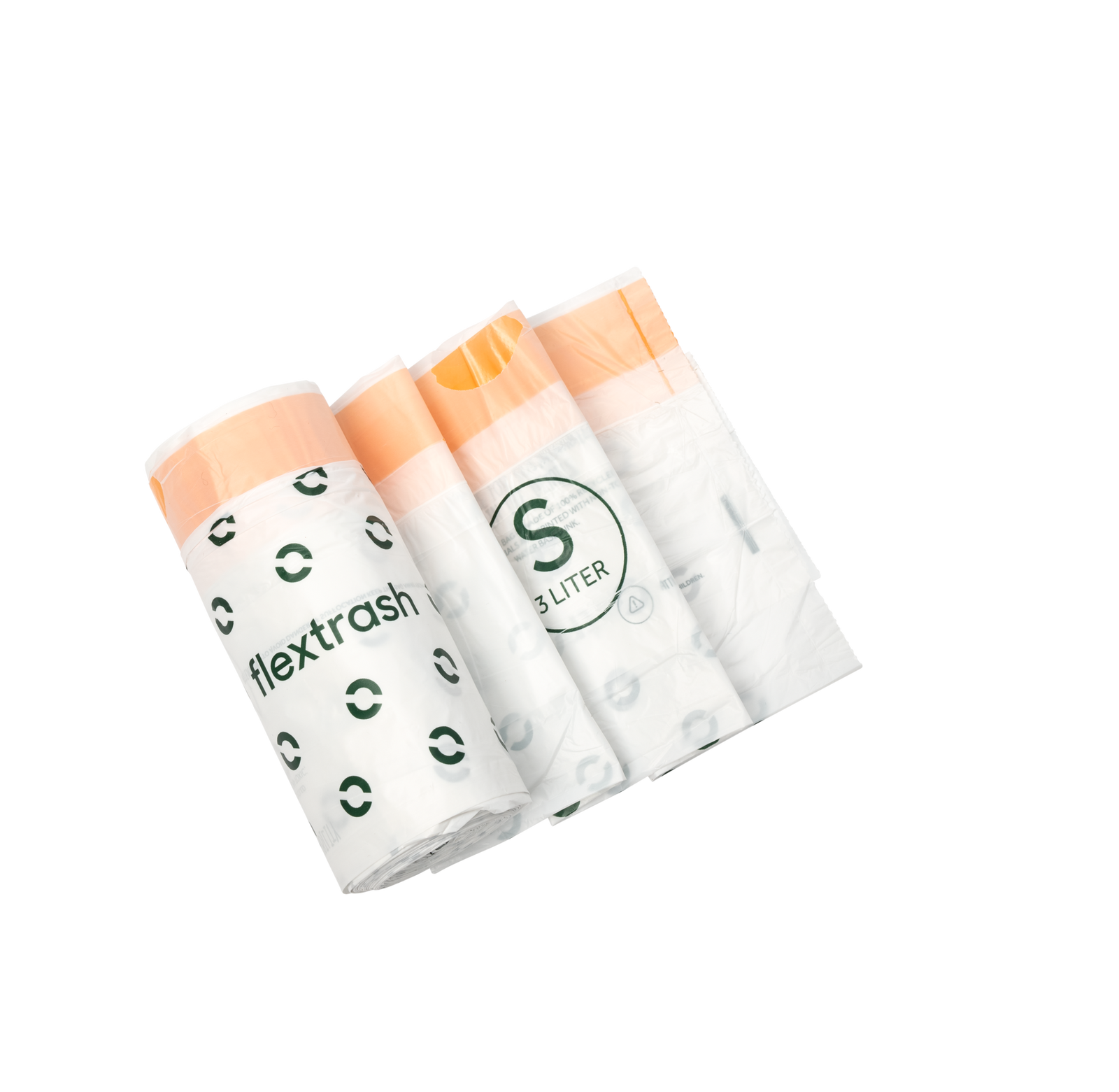 Flextrash Bio bags [30 Stuks] [3L, 5L of 9L) Flextrash