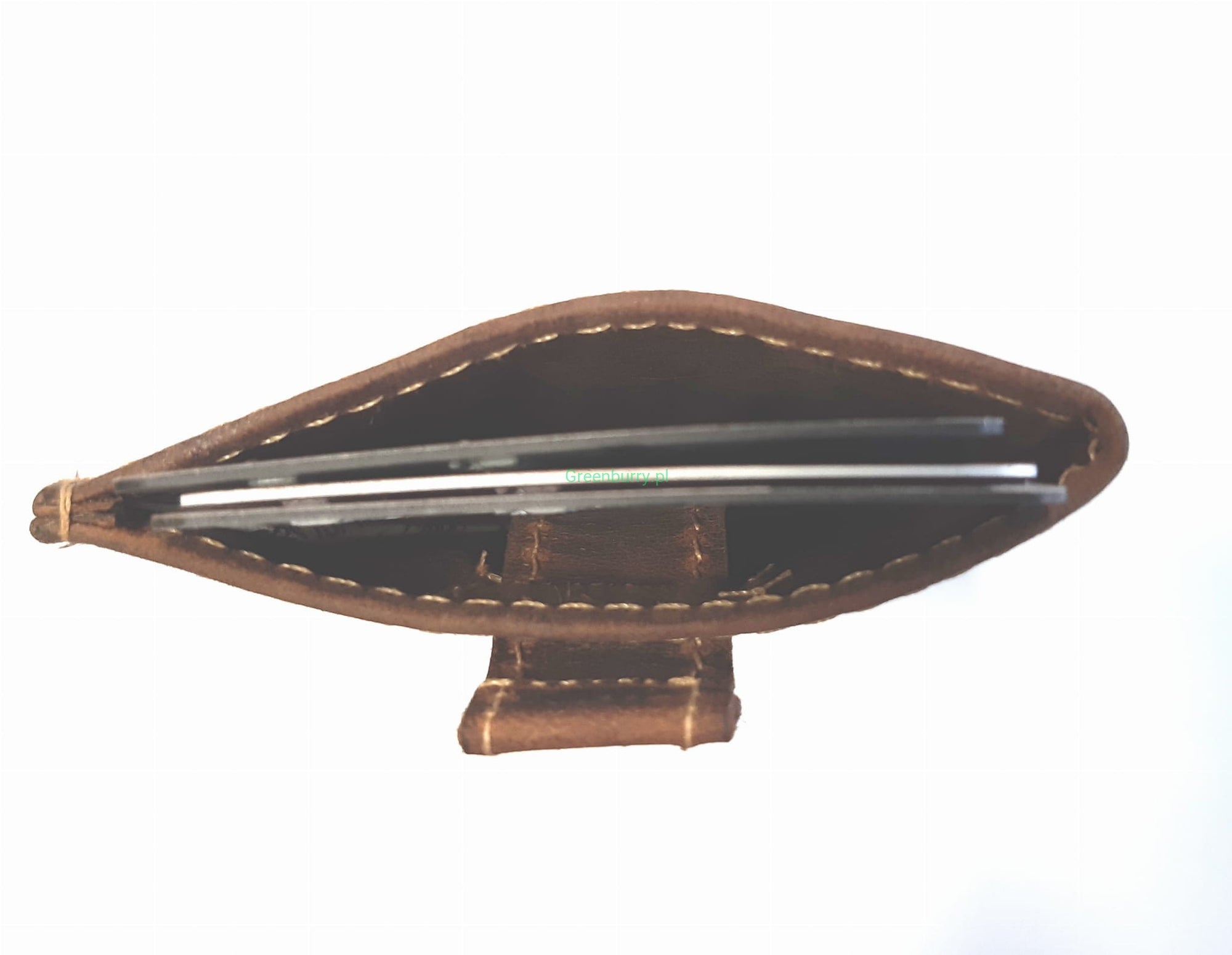 Greenburry - 1614-25 - Vintage - Geldclip / Pashouder - RFID - Leder - Top Leisure Products